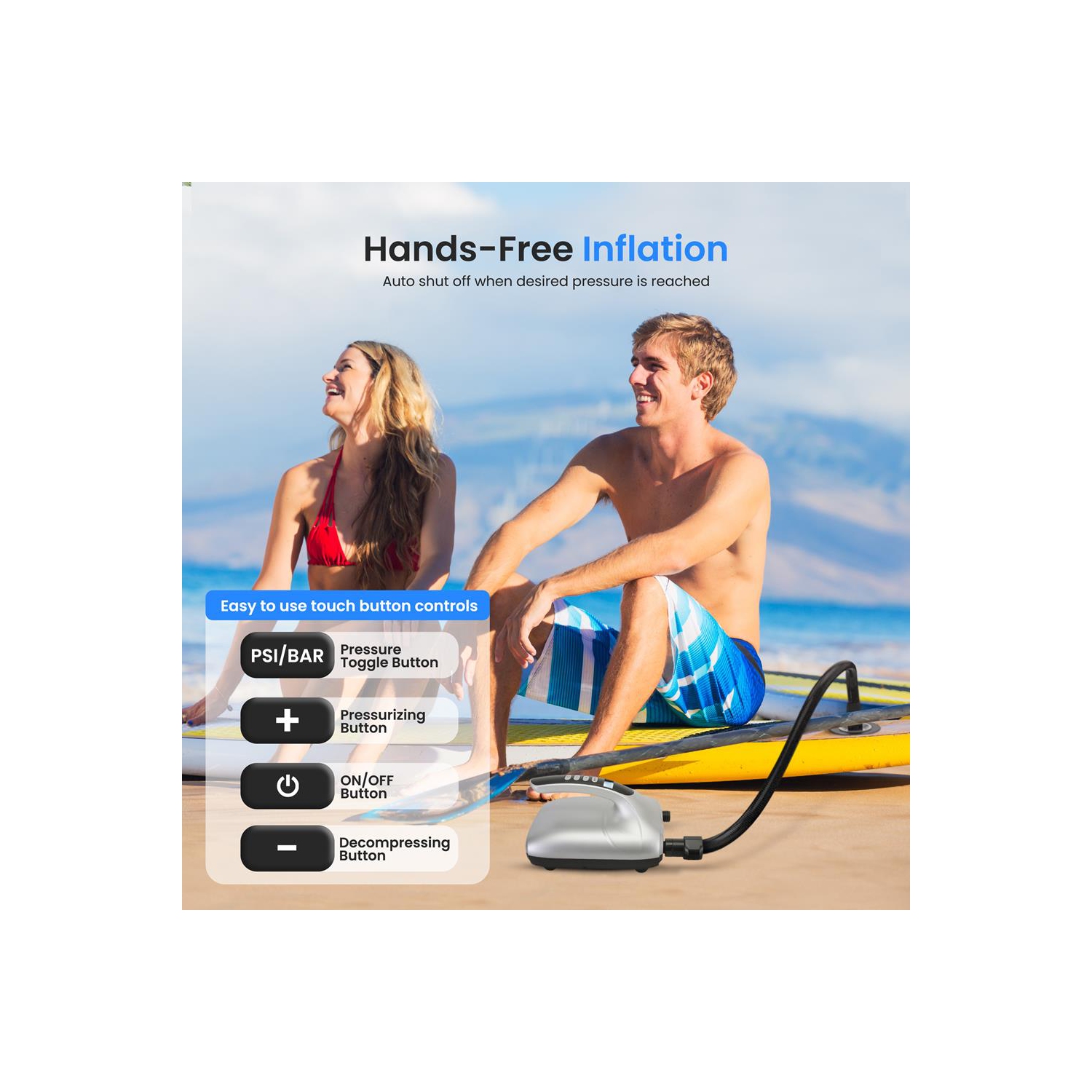 Electric Air Pump Compressor / Air Inflator& Air Deflator