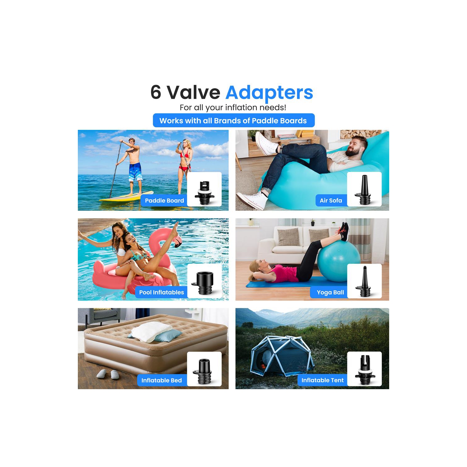 Compresseur de pompe à air électrique / gonfleur d'air