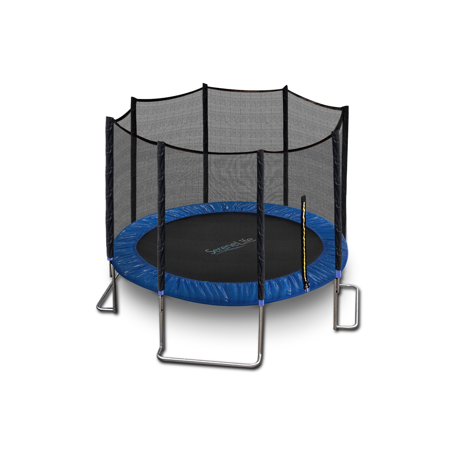 Home Backyard Sports Trampoline - Large Outdoor Jumping Fun Trampoline for Kids / Children, Safety Net Cage