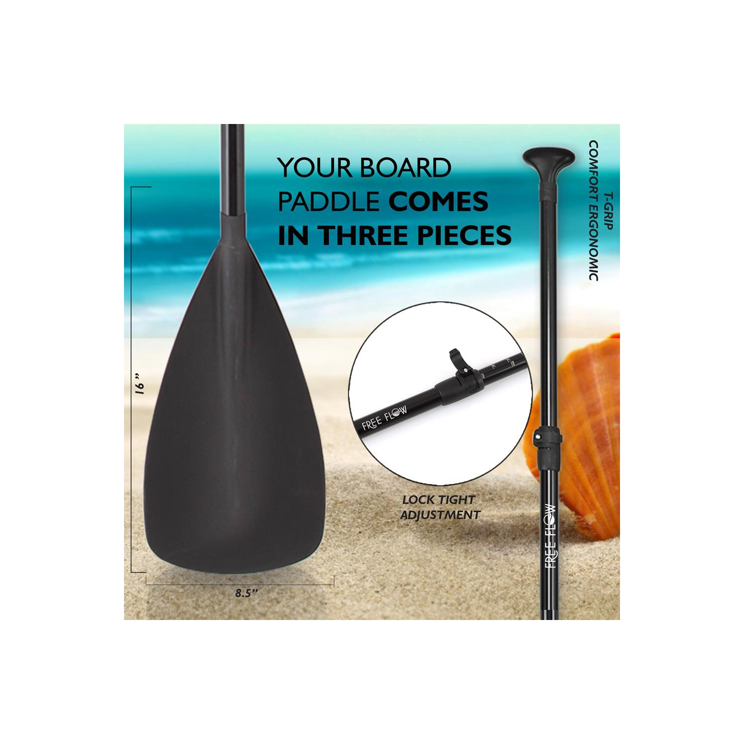 Planche à pagaie Free Flow – planche à eau debout