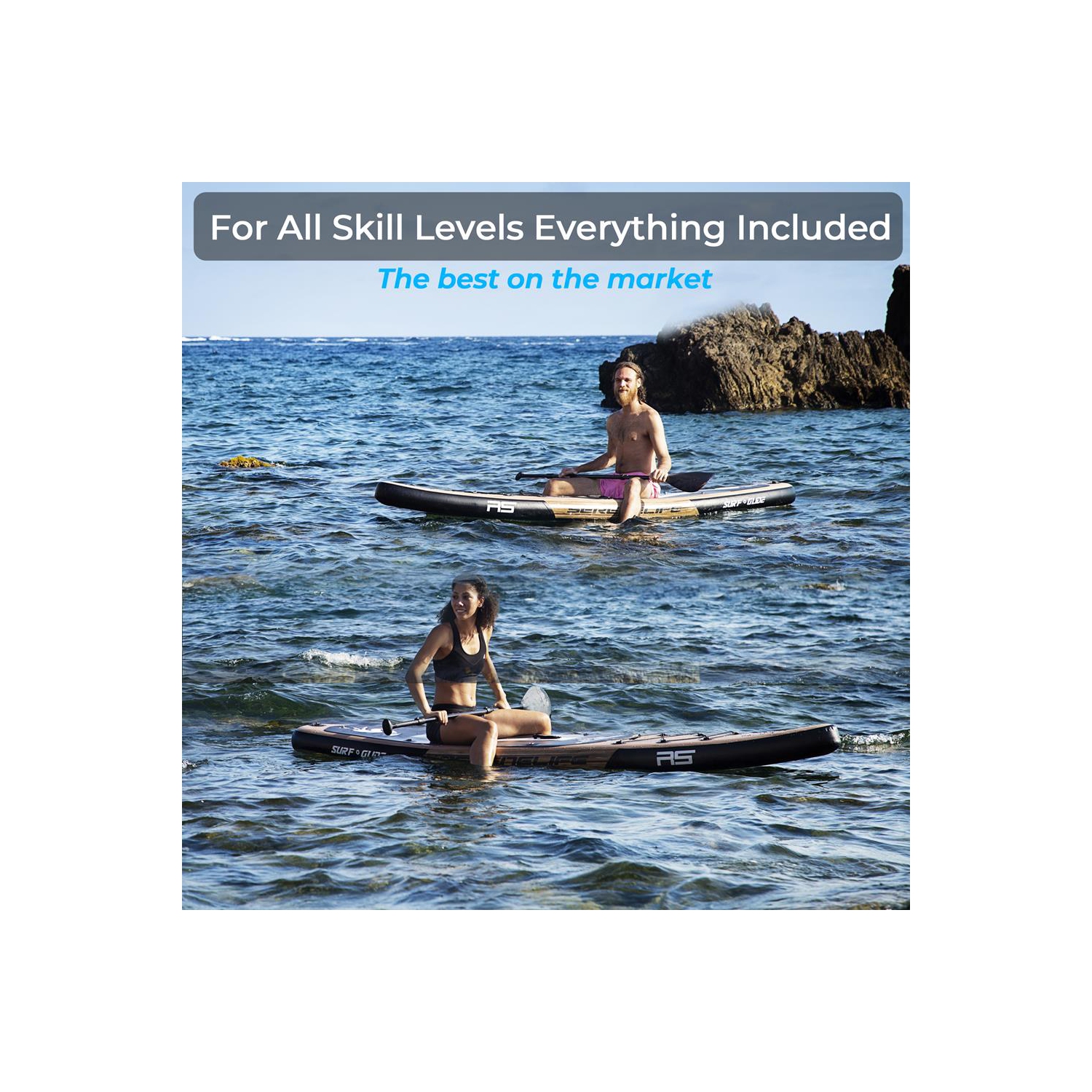 Planche à pagaie gonflable Rising Flow/planche debout/accessoires