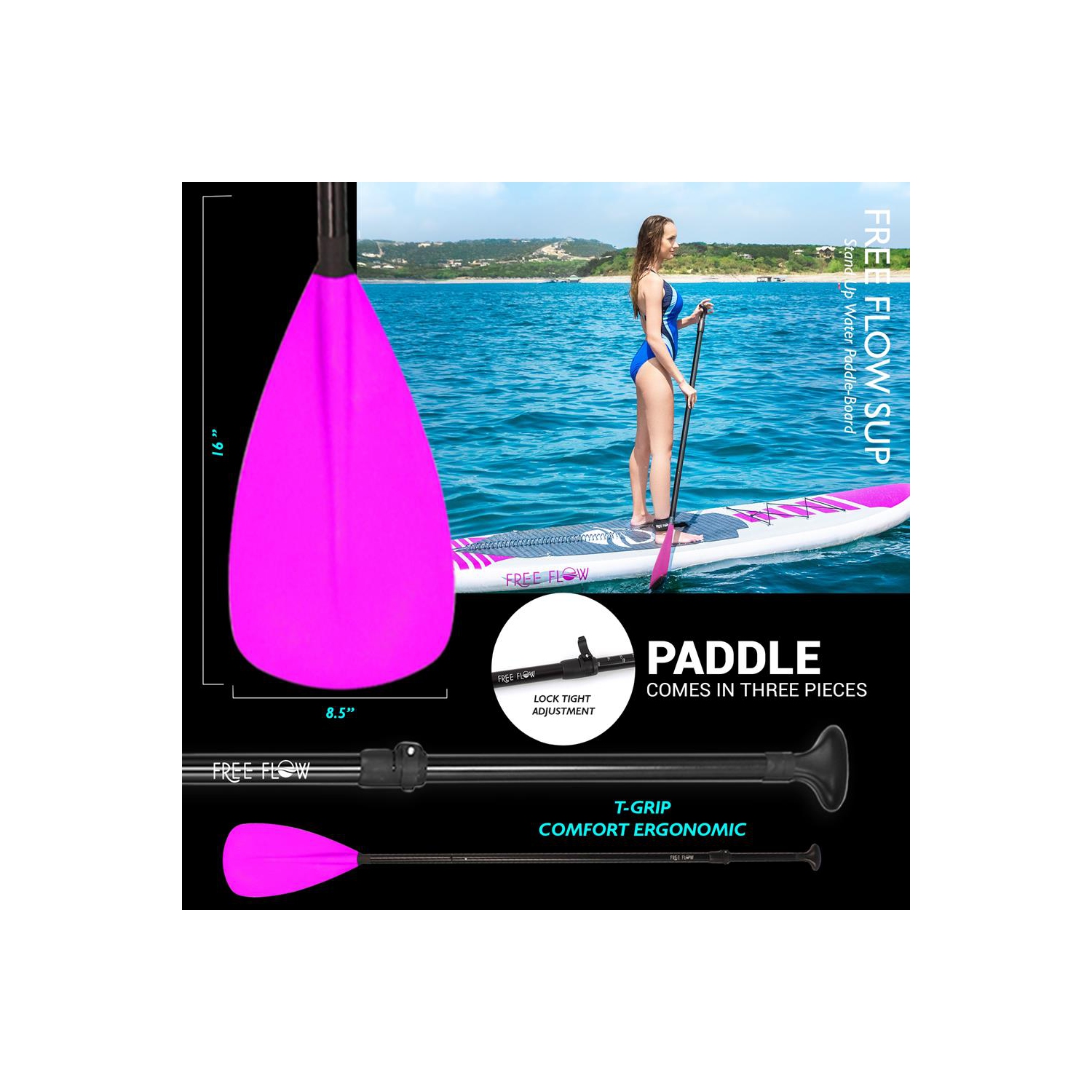 Planche à rame gonflable Free-Flow