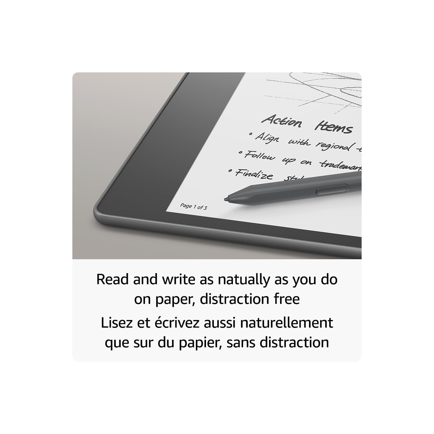 Amazon Kindle Scribe Digital Notebook- Premium Pen