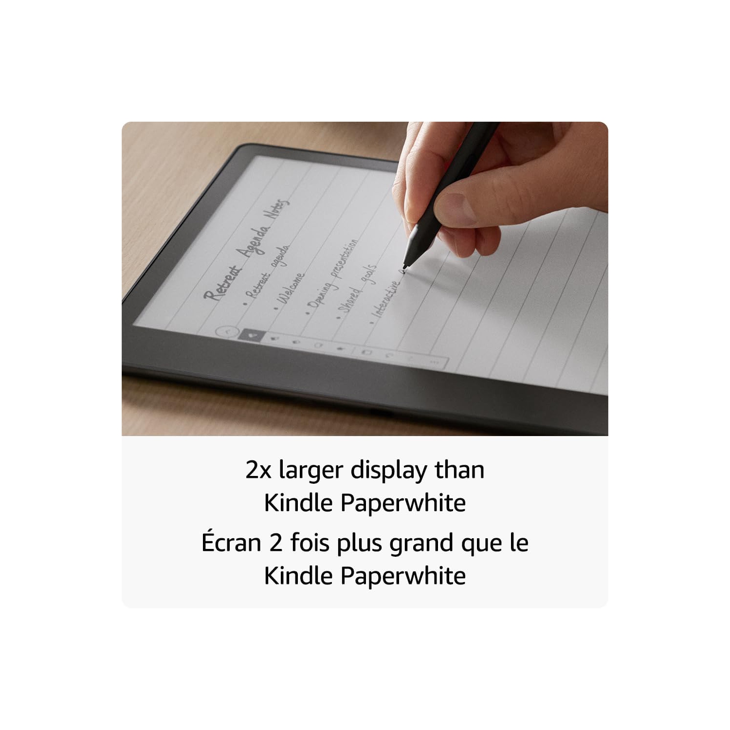Amazon Kindle Scribe Digital Notebook- Premium Pen