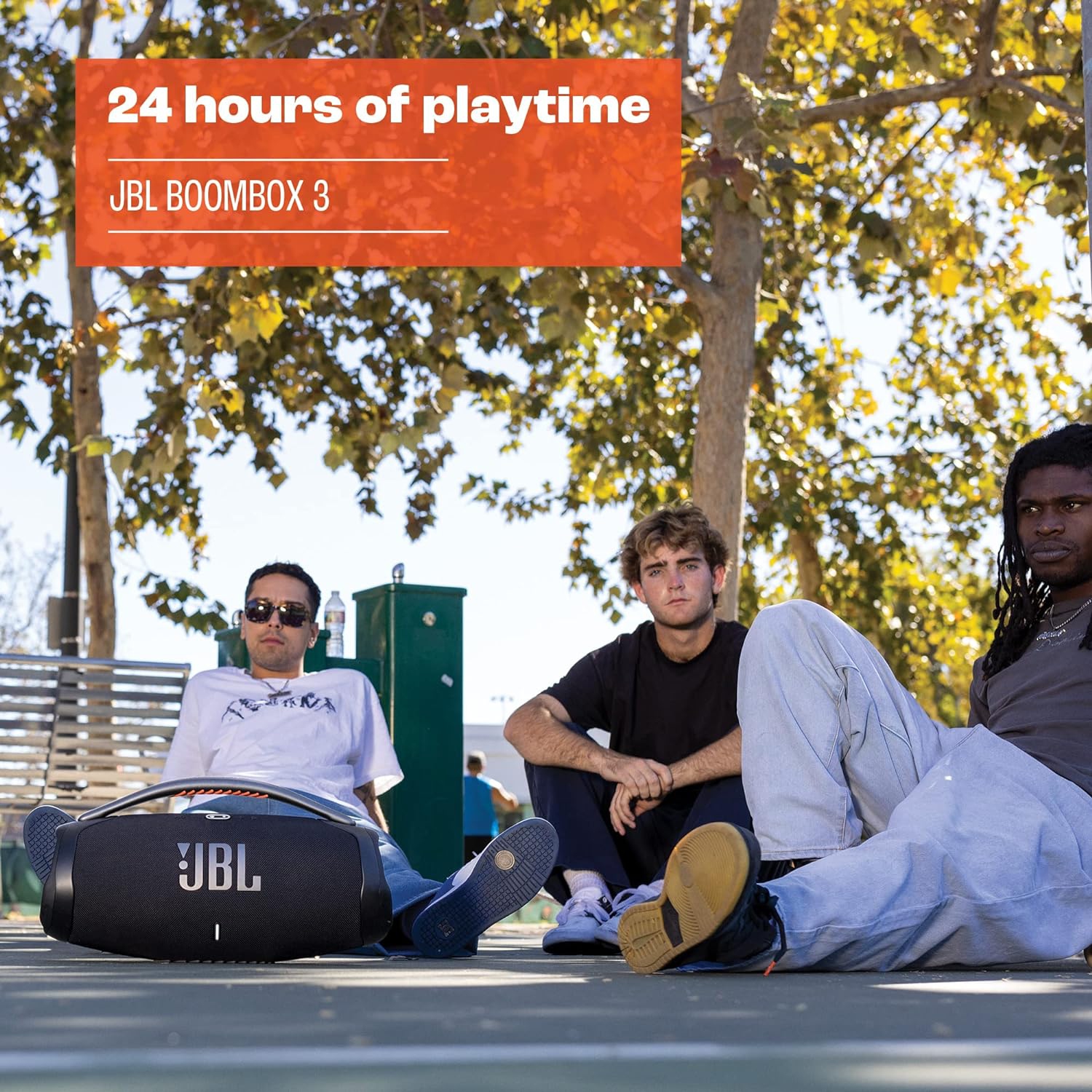 JBL Boombox 3 - Portable Bluetooth Speaker-(JBLBOOMBOX3BLKAM)- Open Box - 10/10 Condition