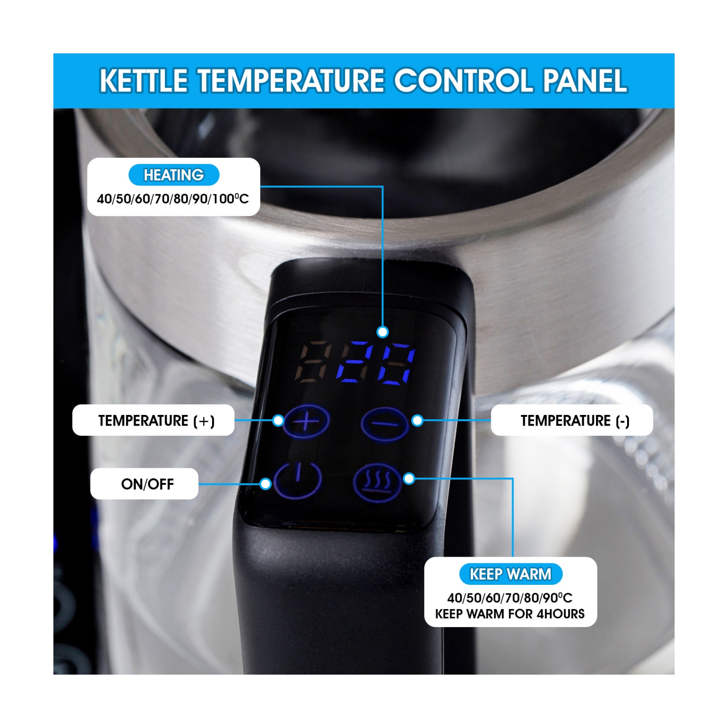 Electric tea & coffee maker model BTM-1795GS