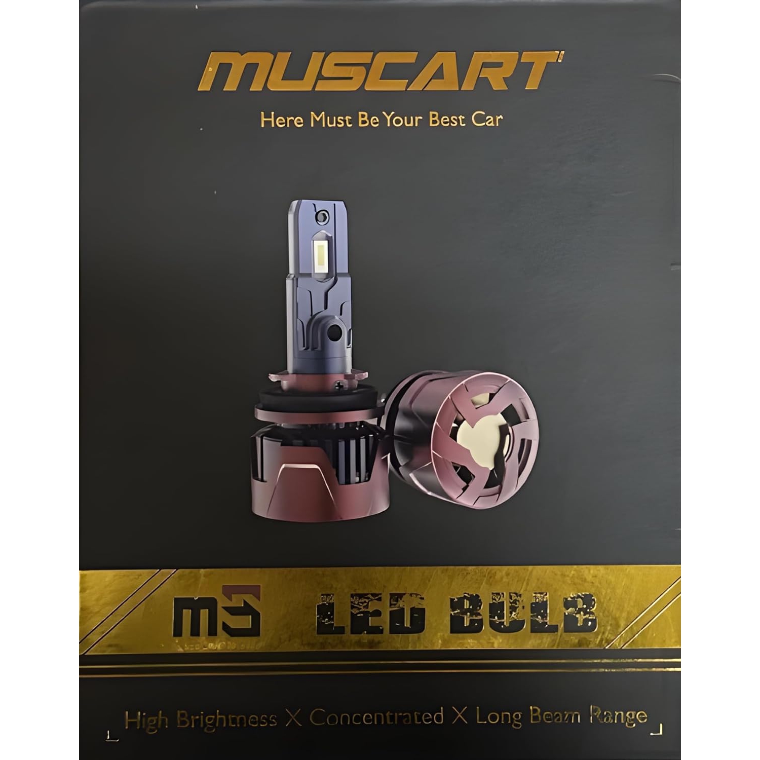 Tout neuf – phares de voiture à DEL MUSCART, PAQ. 9006 M5 2