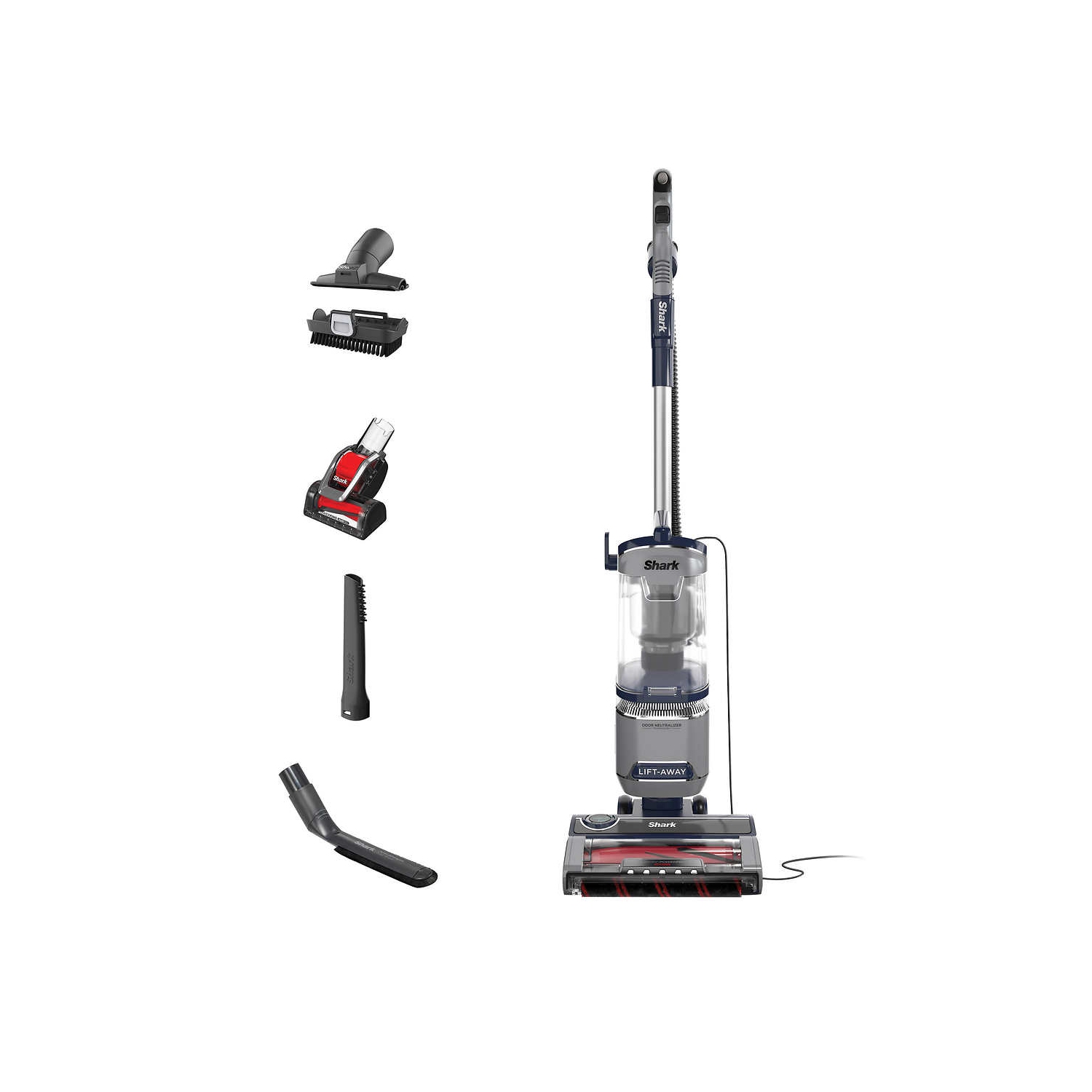 Aspirateur vertical Shark performance plus avec système de rouleau à deux brosses évolué