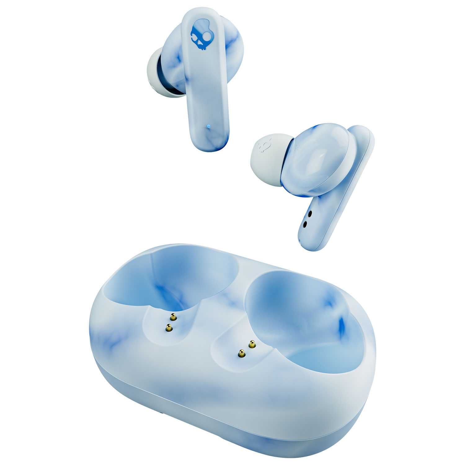 Écouteurs boutons 100 % sans fil à isolation sonore Eco Buds de Skullcandy - Glacier - Exclusivité Best Buy