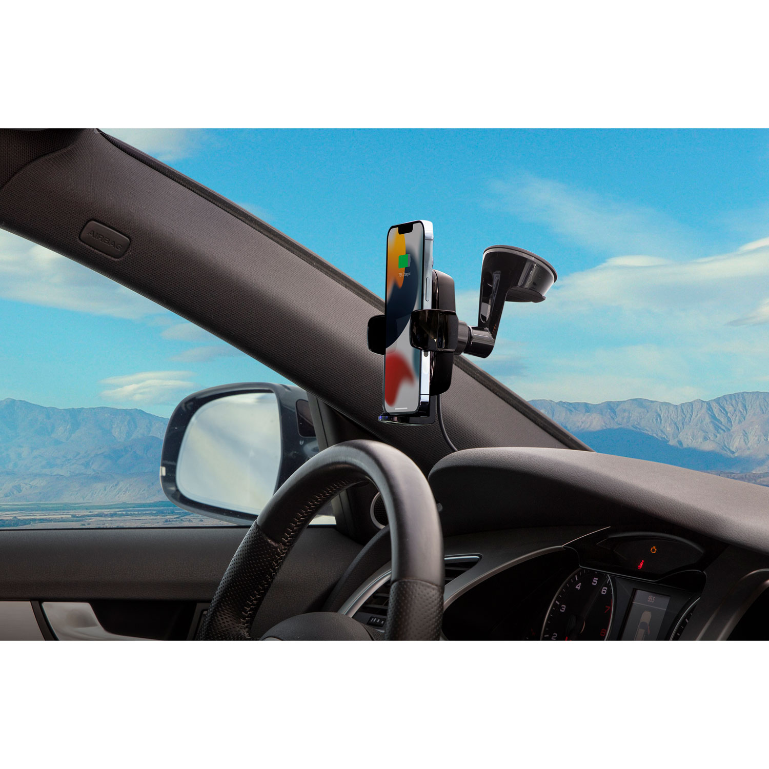 Scosche StuckUp 15W Magnetic Wireless Charging Vent/Dash Mount