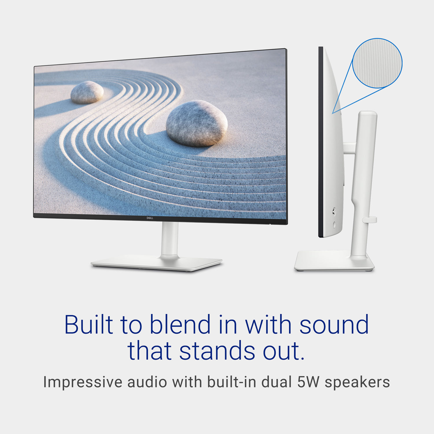 Dell 27" WQHD 100Hz 4ms IPS LED Monitor - Silver