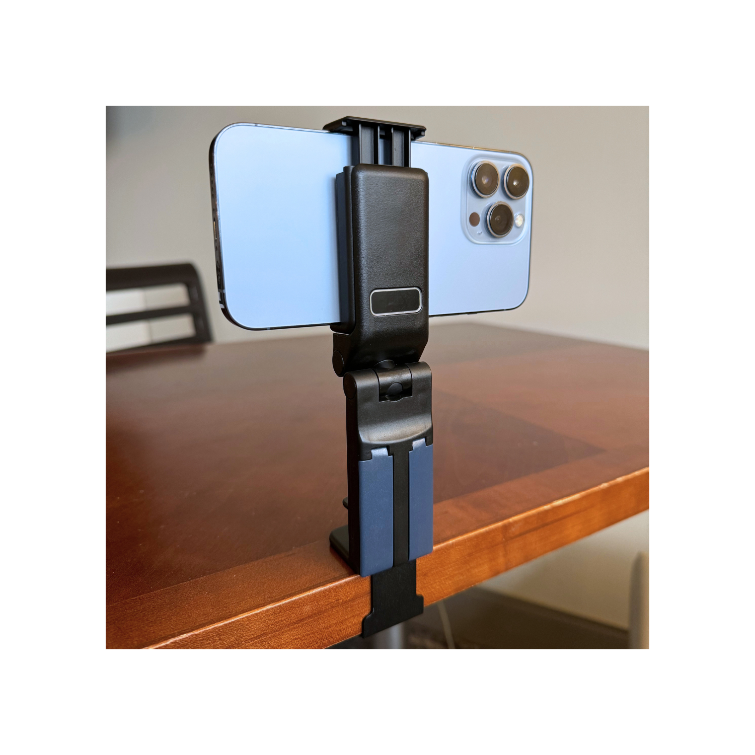 TechLok FlyEye In-Flight Airplane Phone Holder | Travel Essential Universal Phone Stand with Adjustable Clamp and 360° Rotation for iPhone & Android