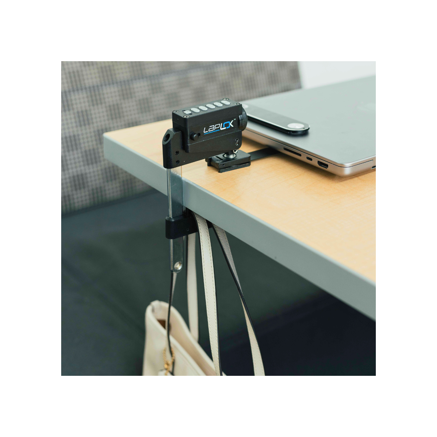 TechLok LapLok Intelligent Universal Laptop Lock Device | Compatible with All Types of Tablets and Laptops | Durable Anti-Theft Security Laptop