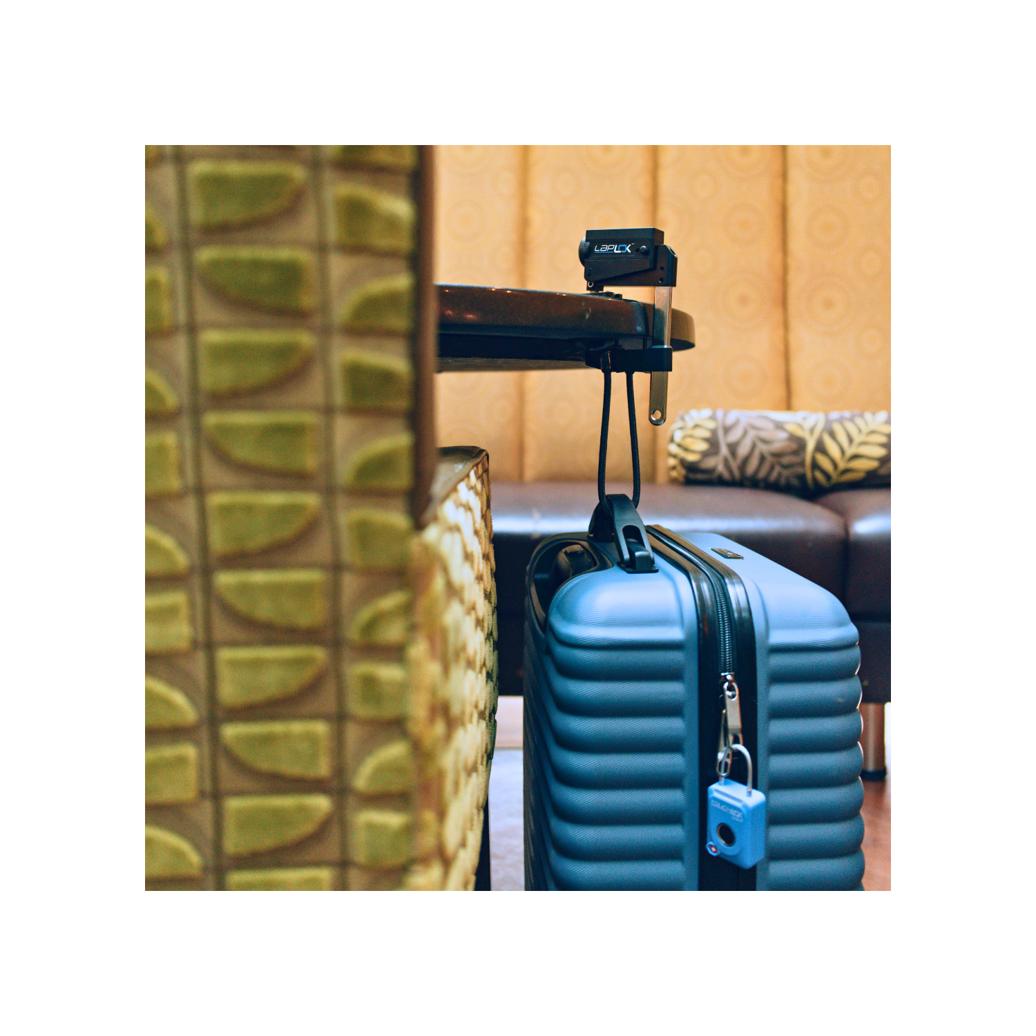 Dispositif antivol BagLok de TechLok | sécurité avancée pour votre sac ou votre valise | compatible avec le dispositif de verrouillage intelligent