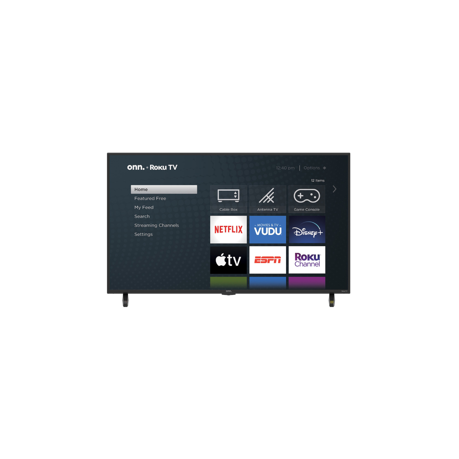 ONN 43" 4K UHD Roku TV (100012584) OPEN BOX
