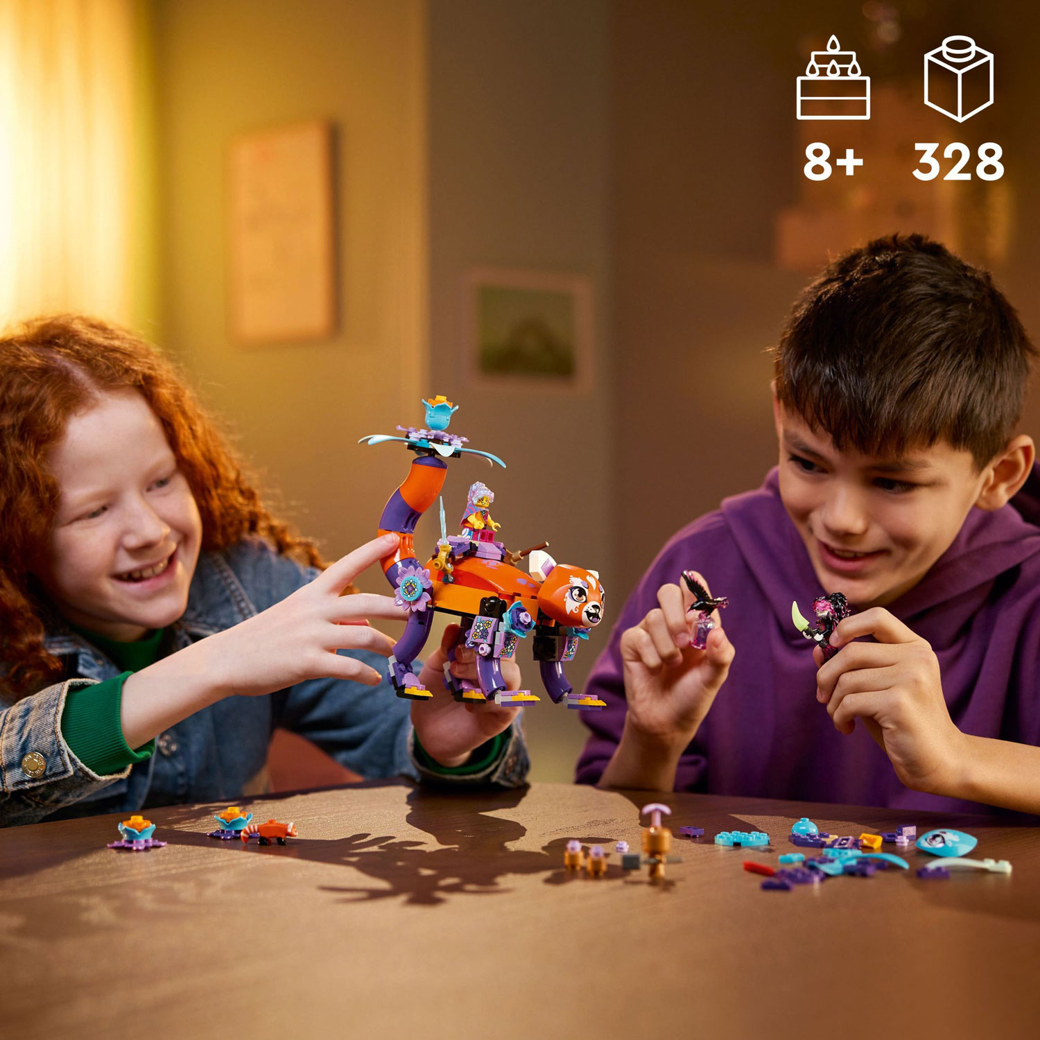 LEGO DREAMZzz : Les animaux de rêve d'Izzie - 328 pièces