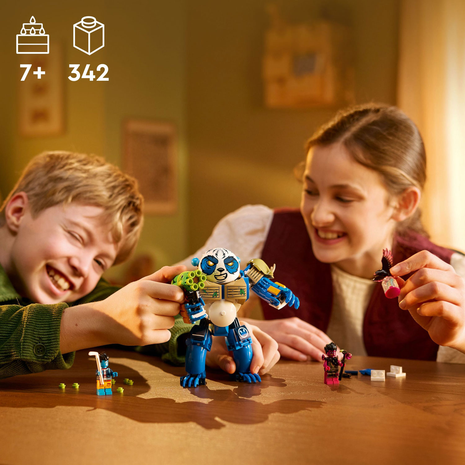 LEGO DREAMZzz: Logan the Mighty Panda - 342 Pieces