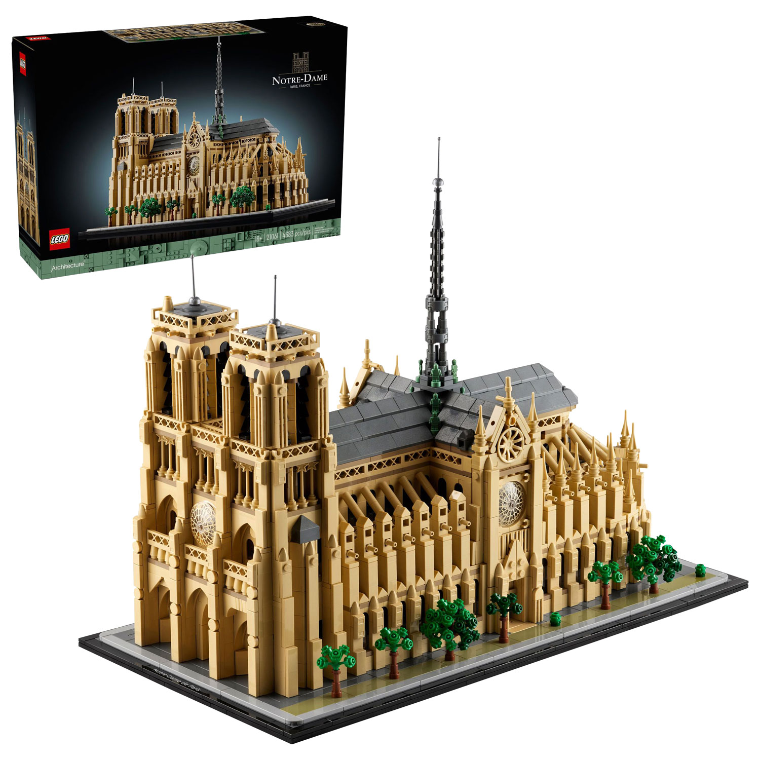 LEGO Architecture : Notre-Dame de Paris - 4383 pièces