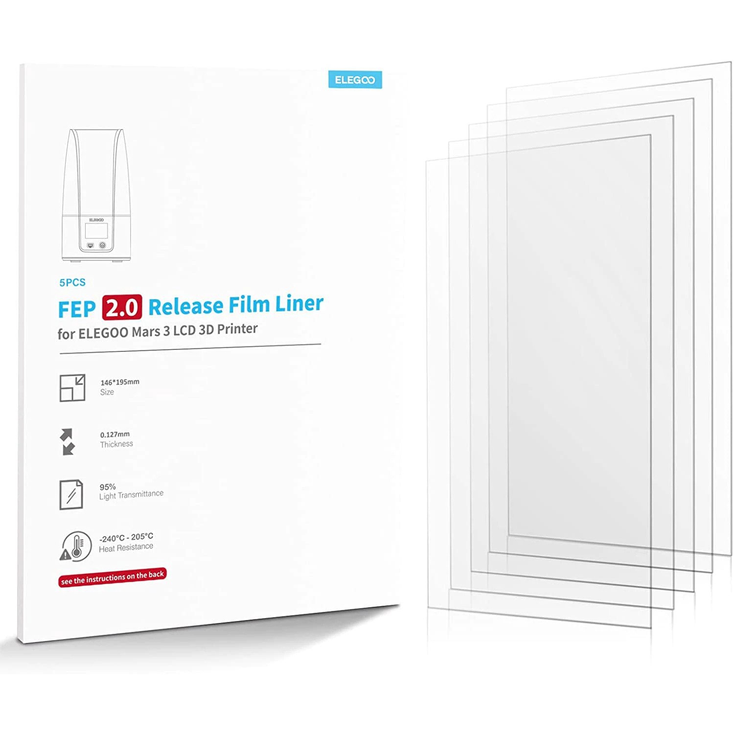 Film FEP ELEGO mars 3 Pro 2,0