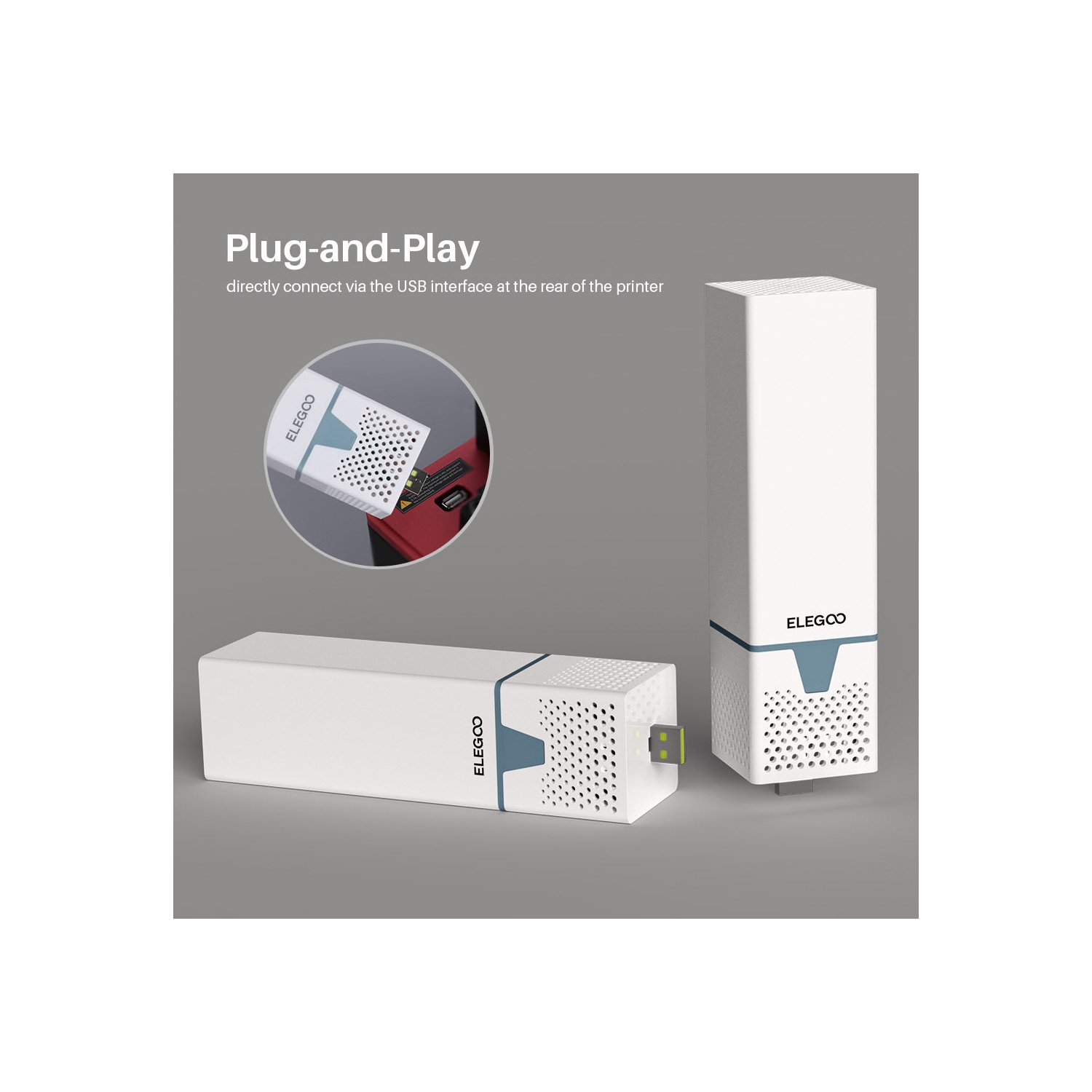 Mini purificateur d'air d'ELEGO