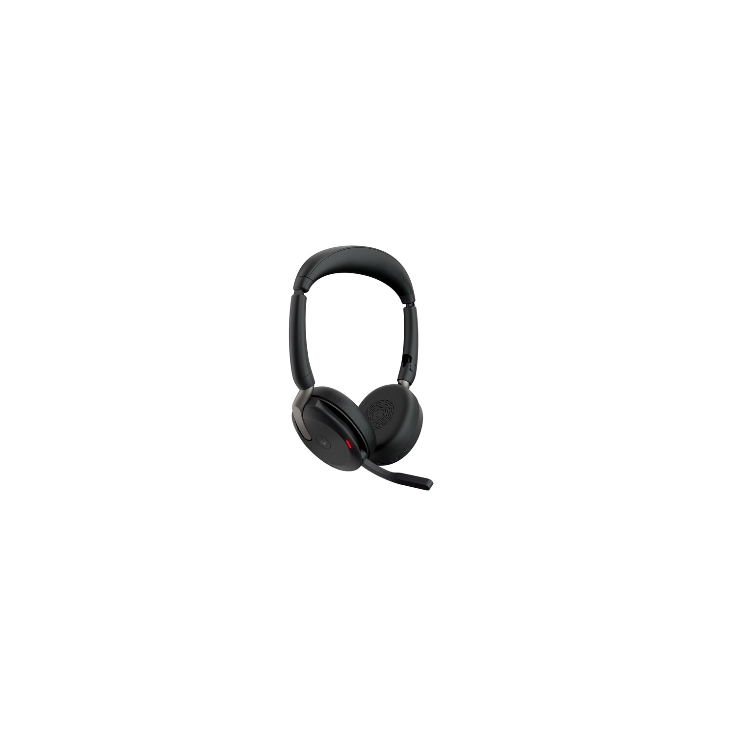 Jabra Evolve2 65 Flex On-Ear Wireless Bluetooth Headset with Noise Cancelling Microphone - Black -