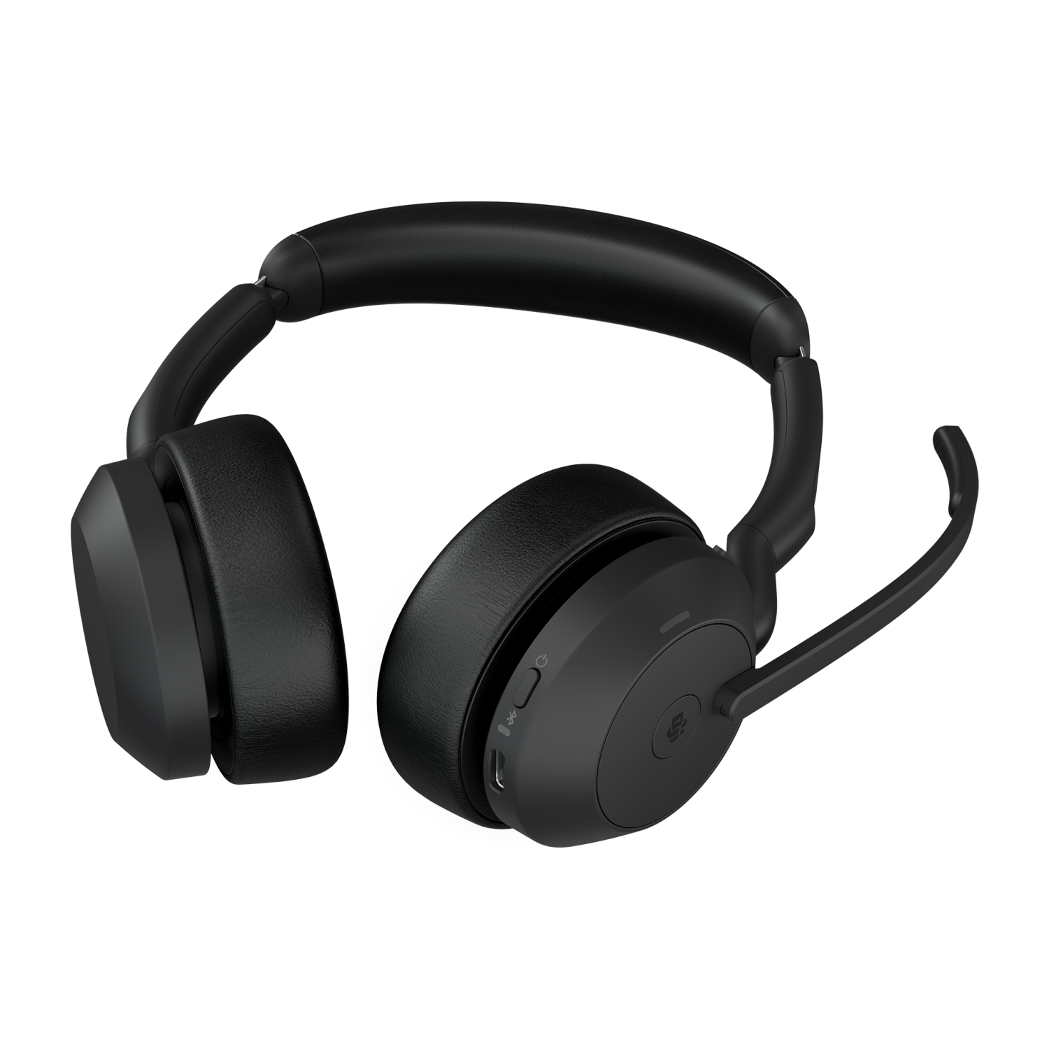 Casque d'écoute 100 % sans fil Bluetooth 5,2 à suppression active du bruit avec micro Evolve2 55 de Jabra