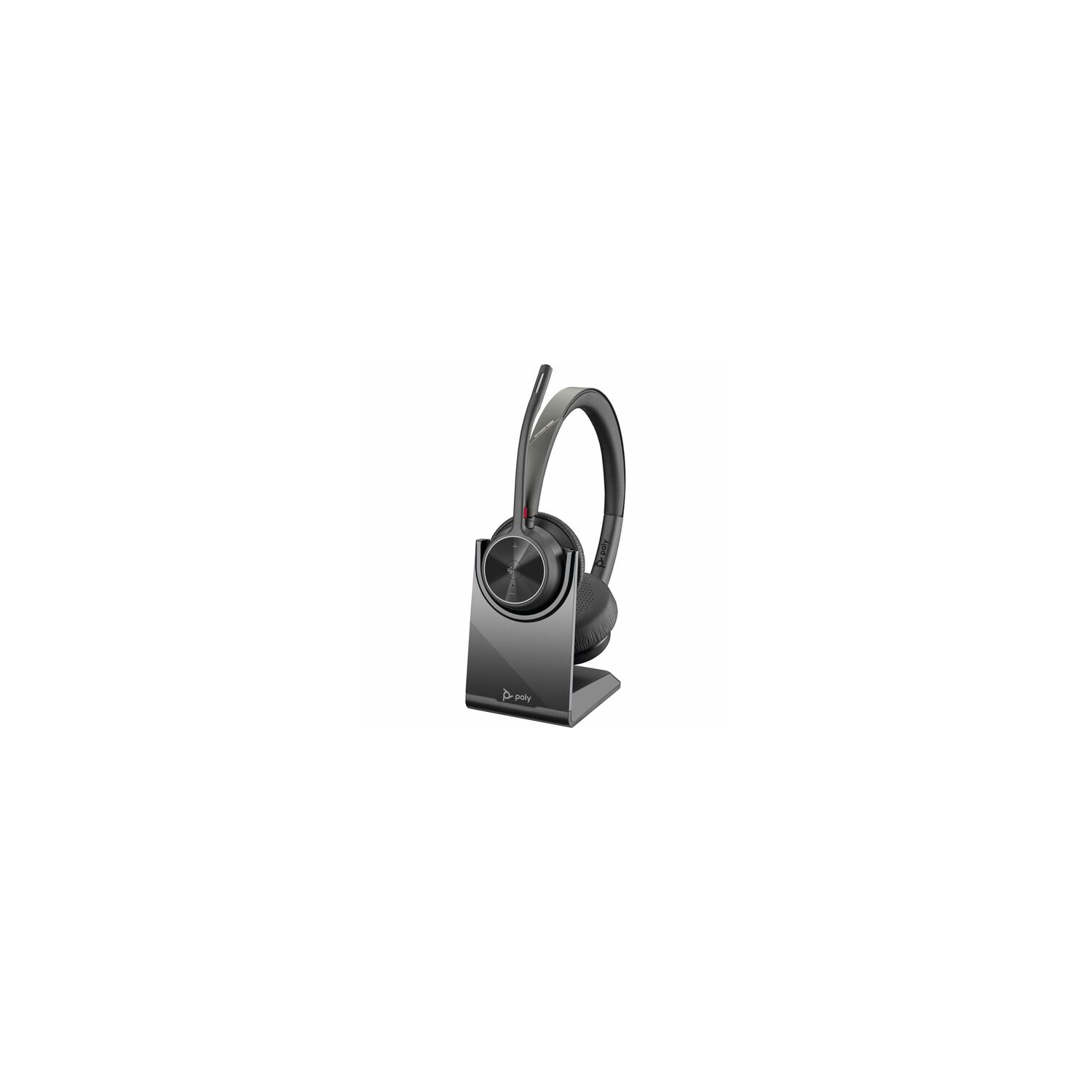 Casque d'écoute sans fil Bluetooth à suppression du bruit Poly Voyager de HP avec microphone - Noir -