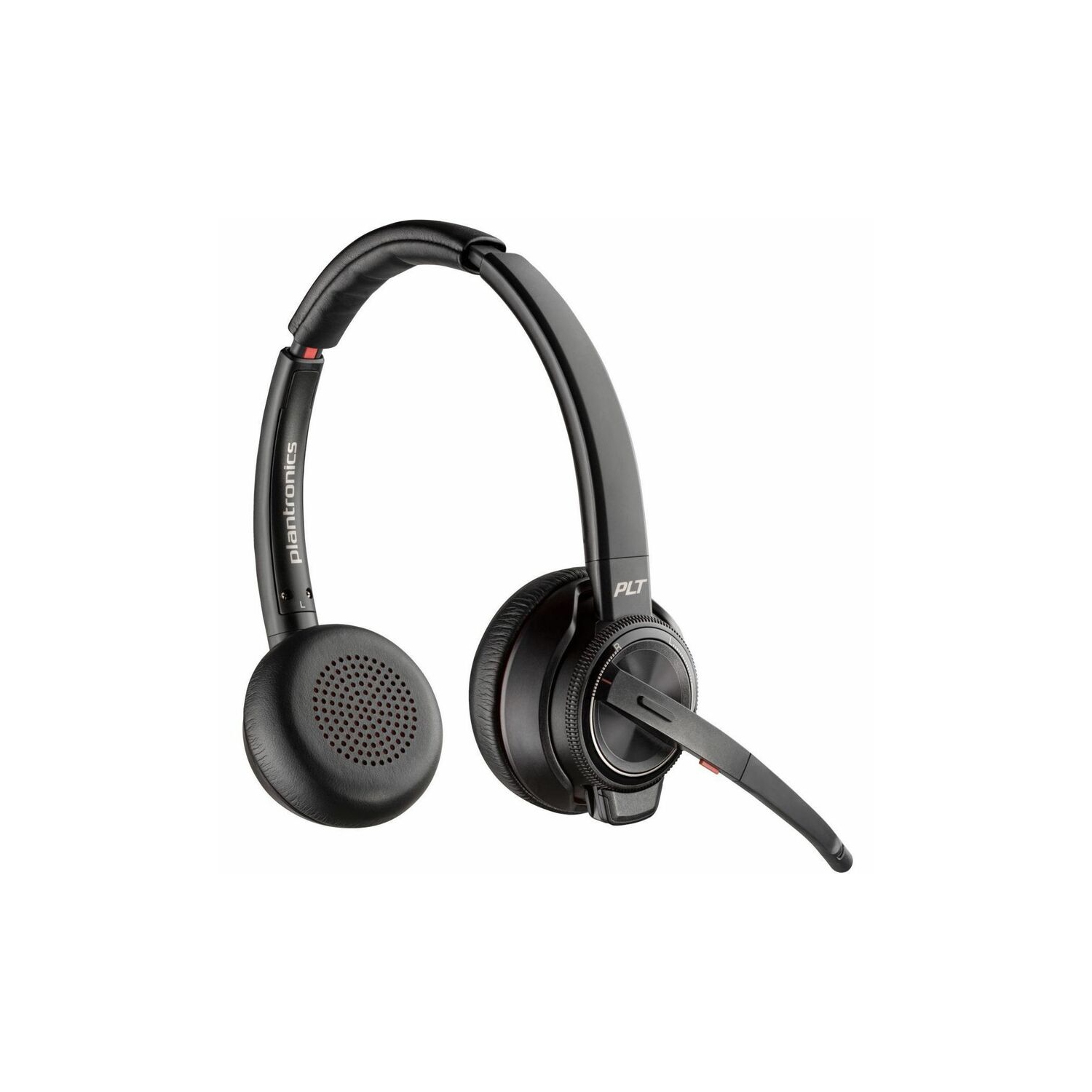 HPI POLY On-Ear Active Noise Cancelling Truly Wireless Bluetooth 4.2 Headsets with Mic - Black