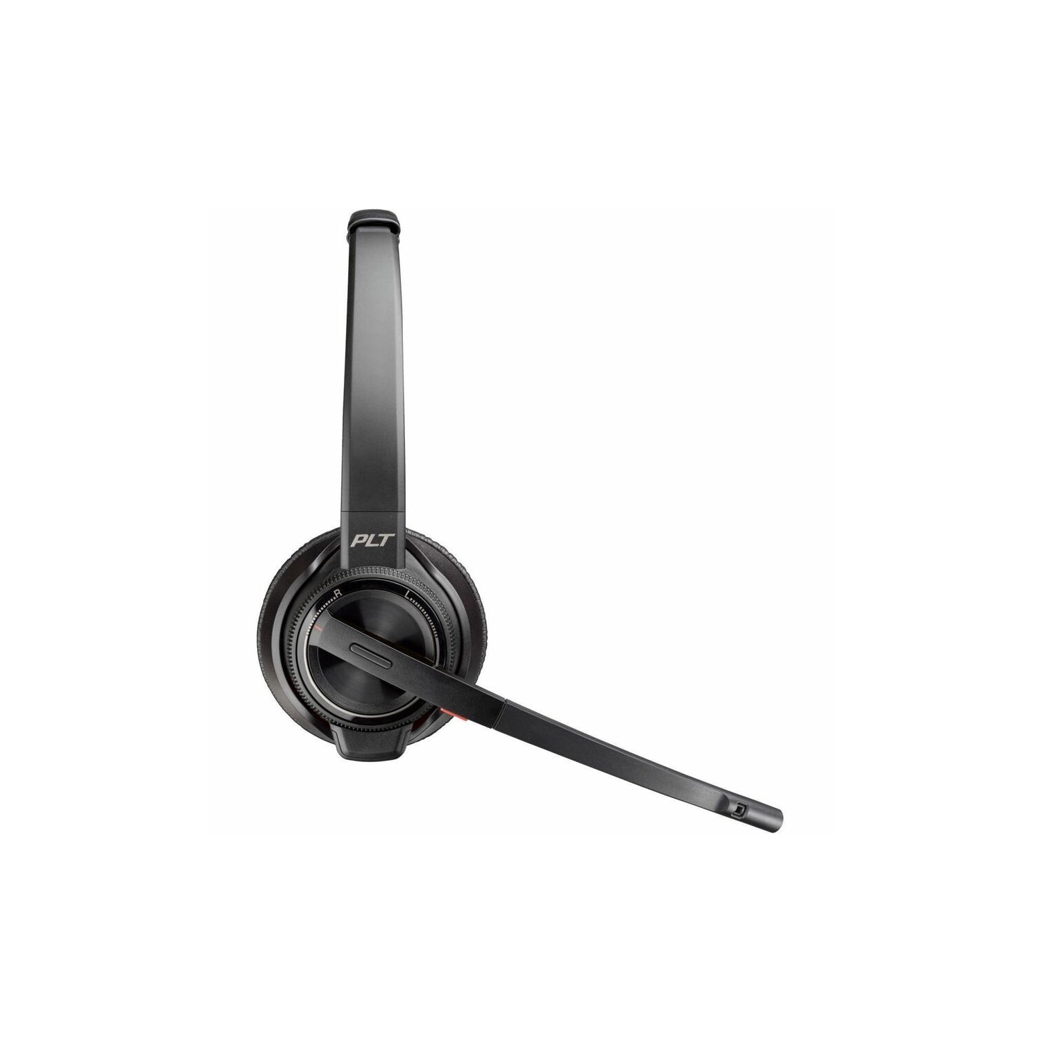 HPI POLY On-Ear Active Noise Cancelling Truly Wireless Bluetooth 4.2 Headsets with Mic - Black