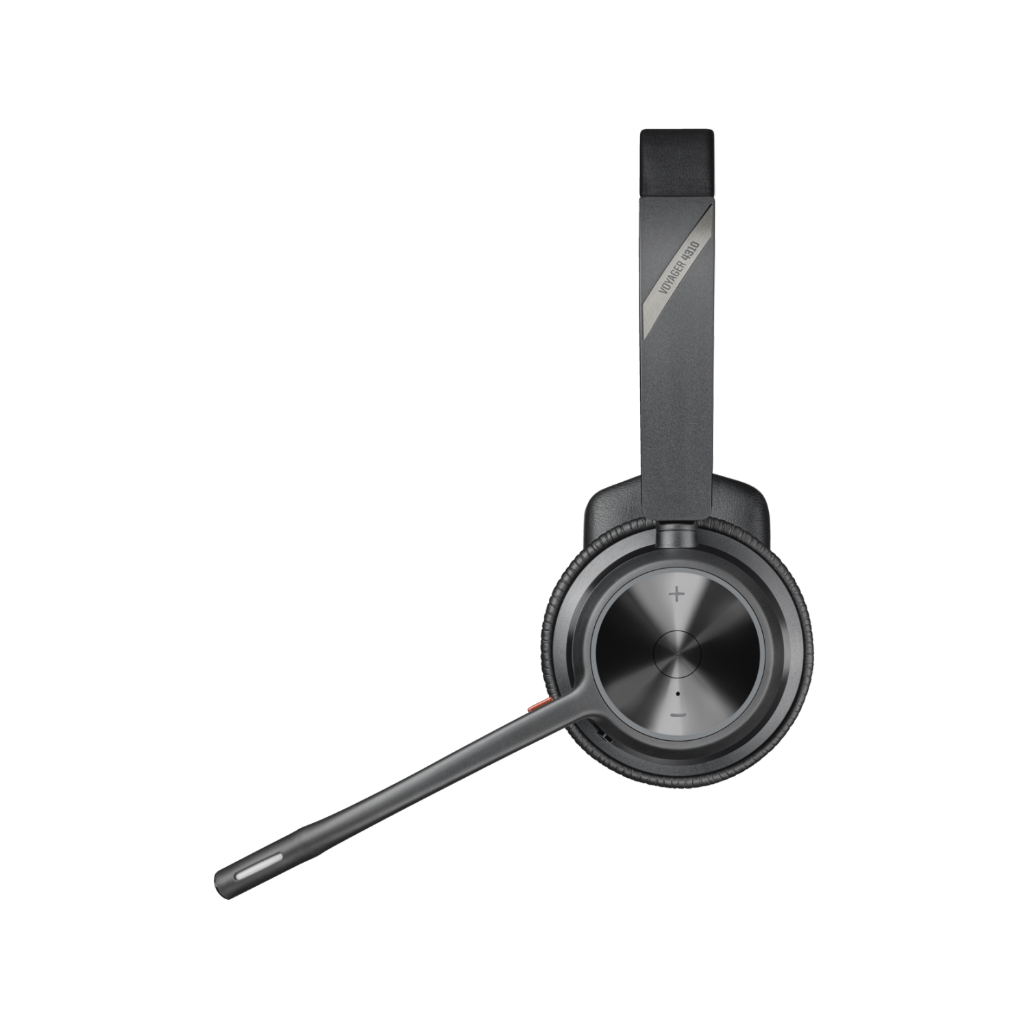 Casque d'écoute sans fil Bluetooth 5,1 à suppression du bruit passive POLY avec micro HPI - Noir