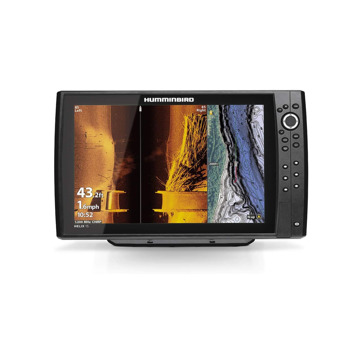 Humminbird 411320-1 Helix 15 Chirp MEGA si+ GPS G4N