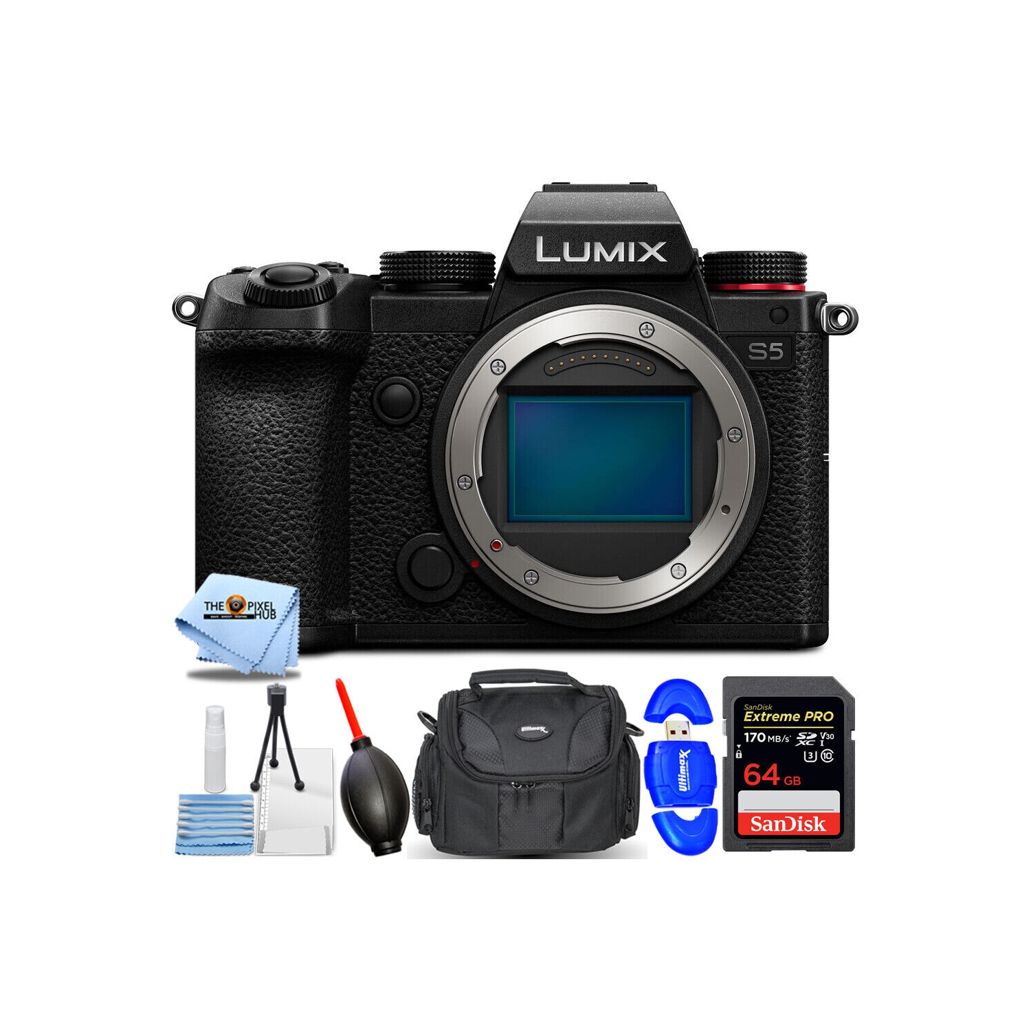 Panasonic Lumix DC-S5 Mirrorless Digital Camera (Body