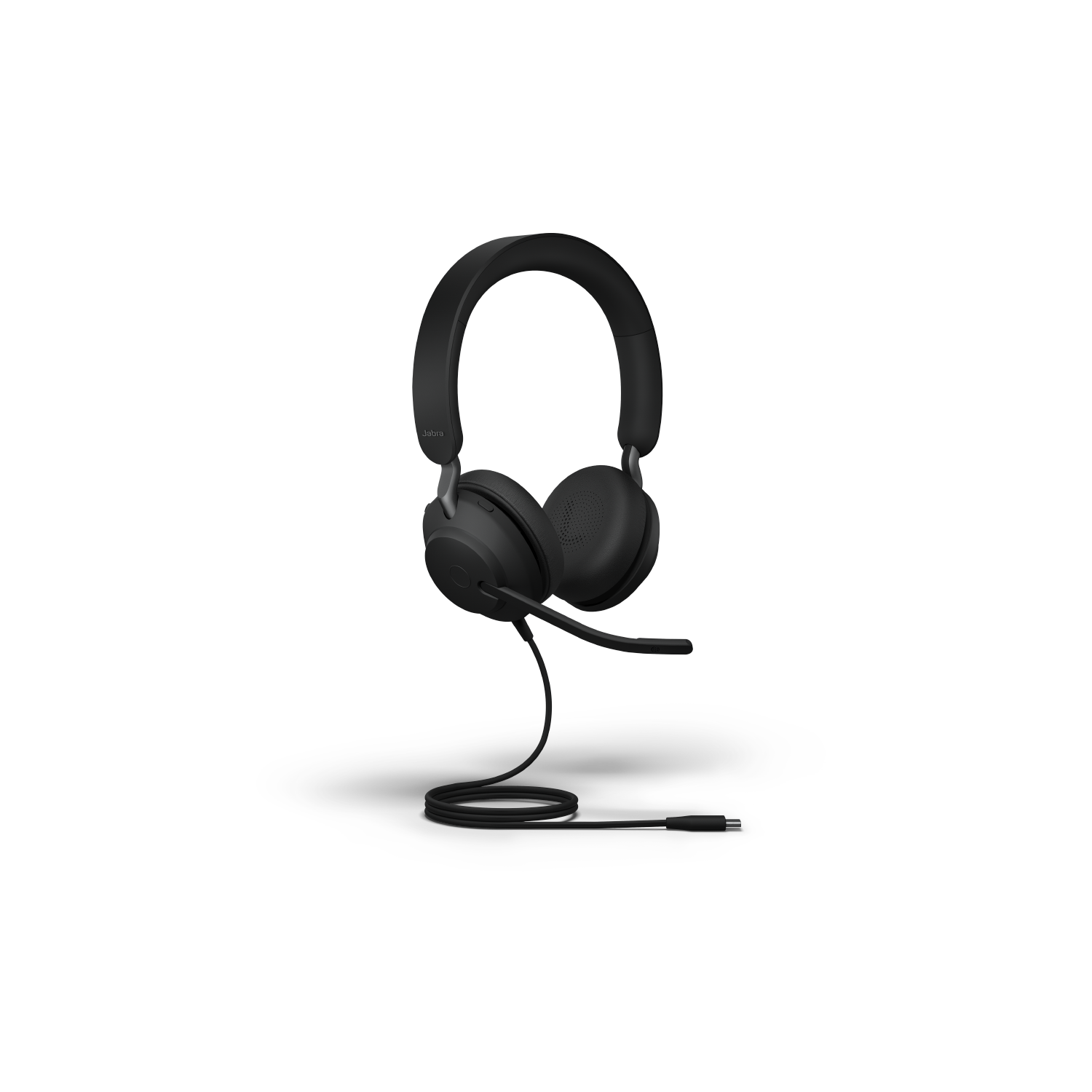 Casque d'écoute à suppression passive du bruit avec microphone Evolve2 40 de Jabra