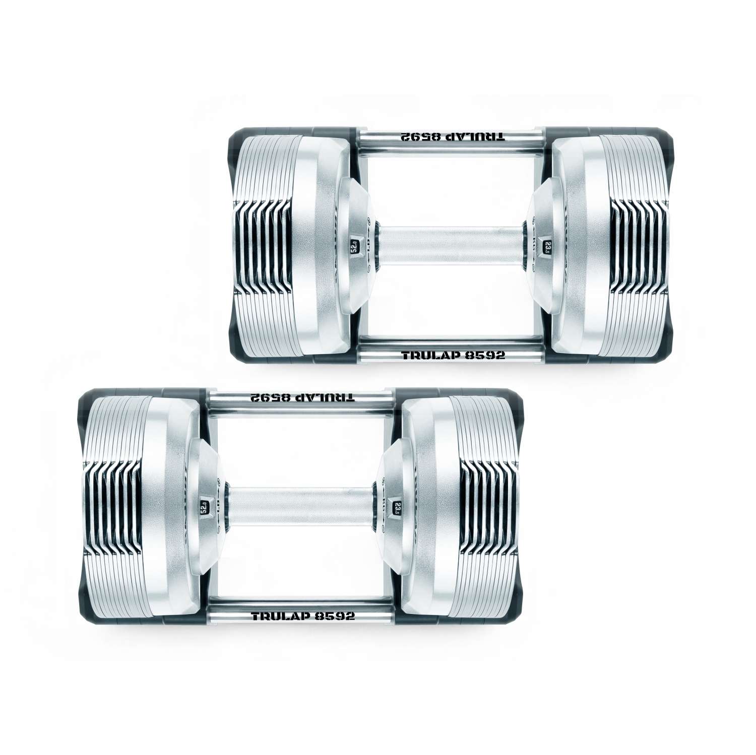 HALTÈRES RÉGLABLES TRULAP 8552 - 28 haltères en 1 ensemble (8,5&nbsp;lb - 52&nbsp;lb | 4&nbsp;kg - 23,5&nbsp;kg) - Ensemble de 2