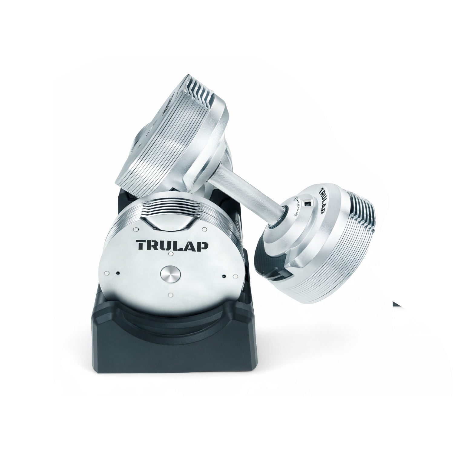 HALTÈRES RÉGLABLES TRULAP 8552 - 28 haltères en 1 ensemble (8,5 lb - 52 lb | 4 kg - 23,5 kg) - Ensemble de 2