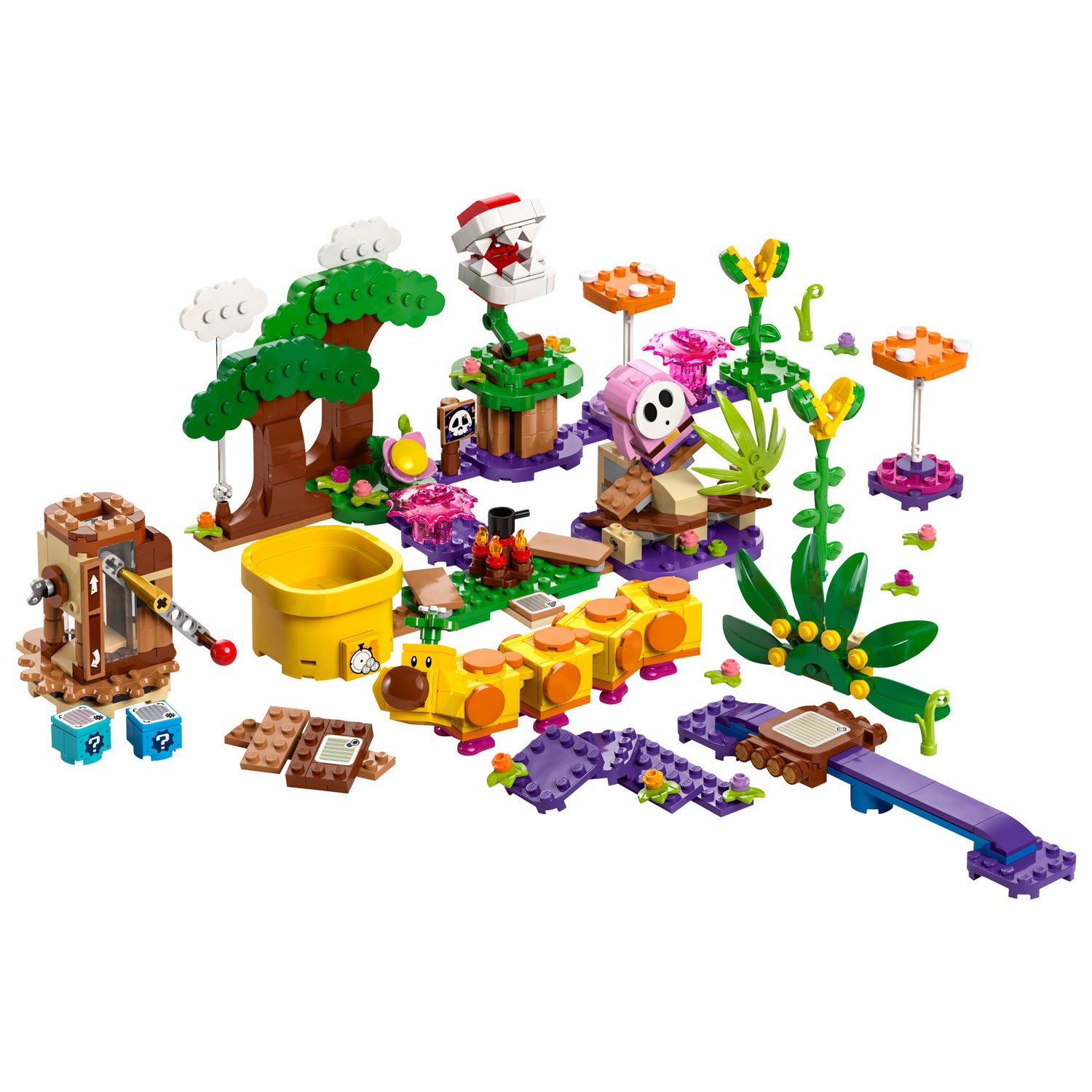 LEGO Super Mario : Ensemble de créateur Jungle pimentée - 598 pièces