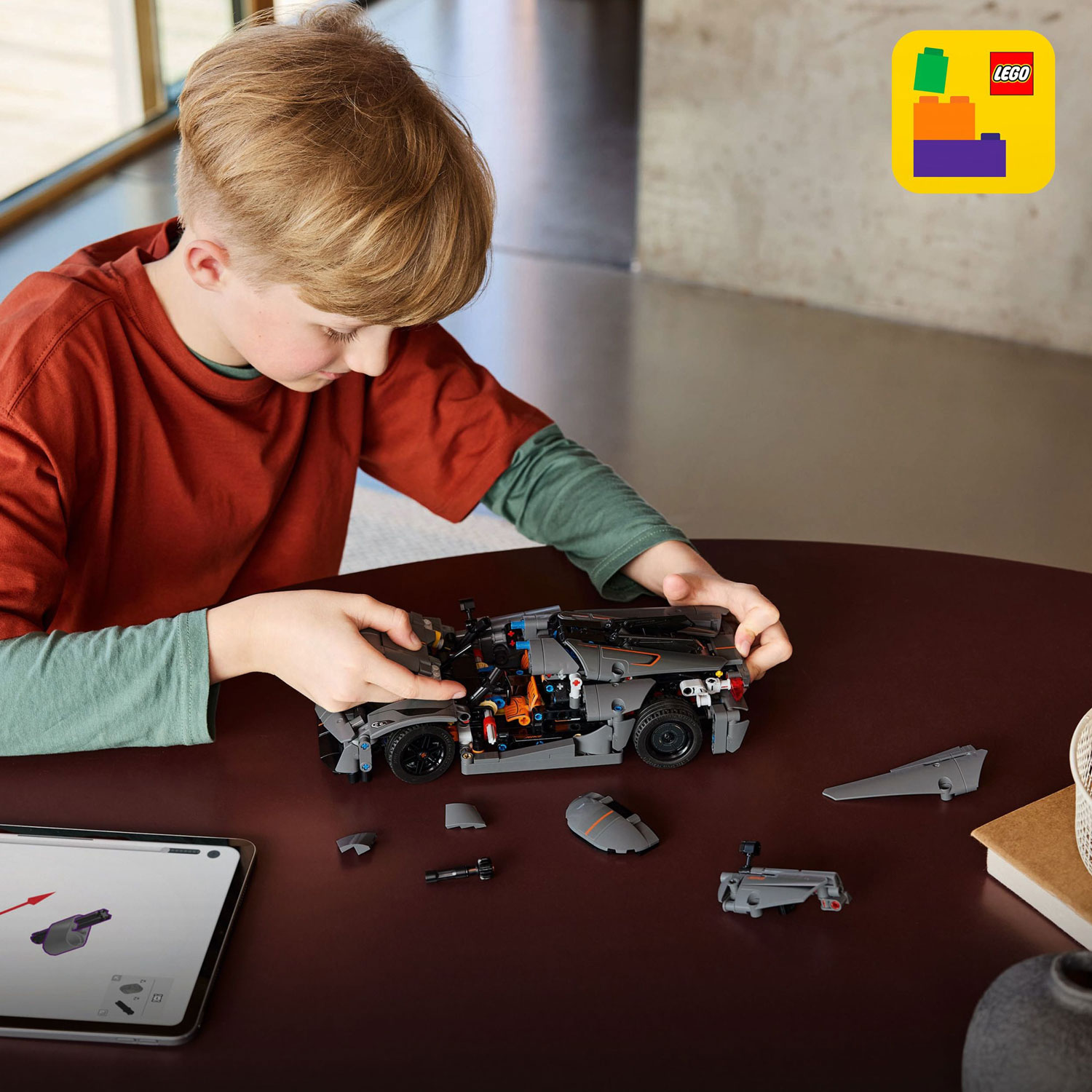 LEGO Technic: Koenigsegg Jesko Absolut Grey Hypercar - 801 Pieces