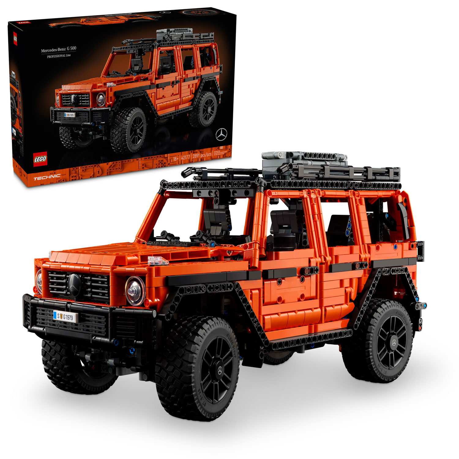 LEGO Technic: Mercedes-Benz G 500 Professional Line - 2891 Pieces (42177)