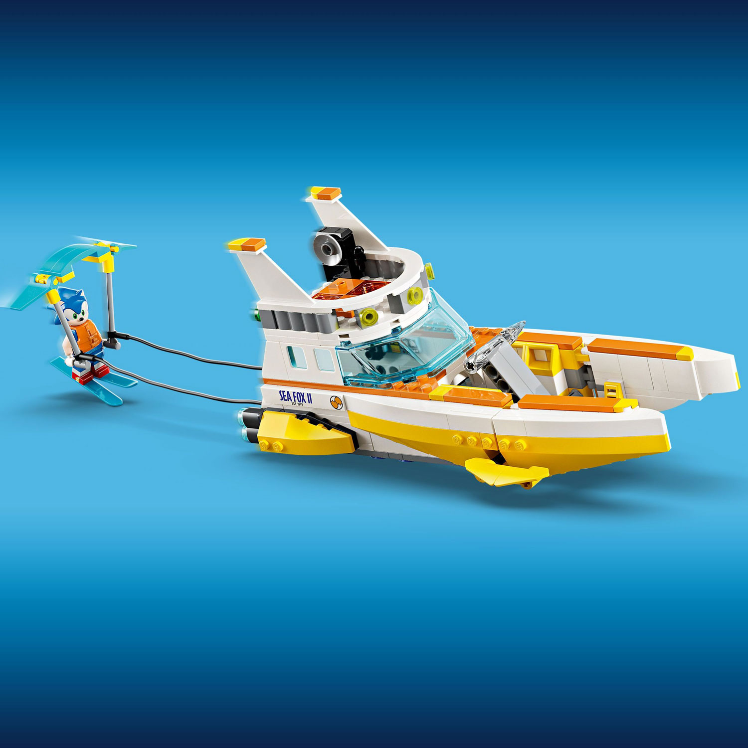 LEGO Sonic le hérisson: Le bateau d'aventure de Tails - 393 pièces