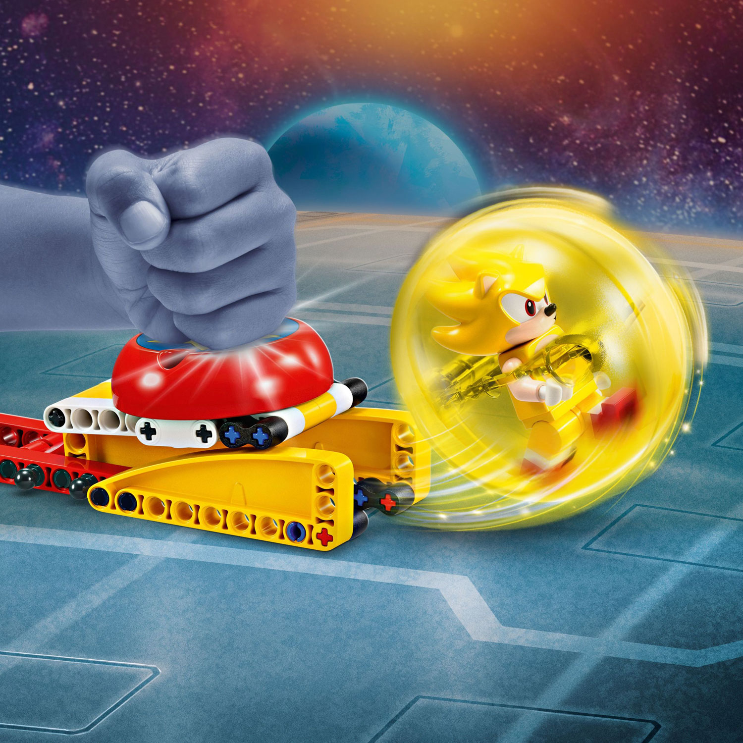 LEGO Sonic le hérisson: Super Sonic contre Egg Drillster - 590 pièces