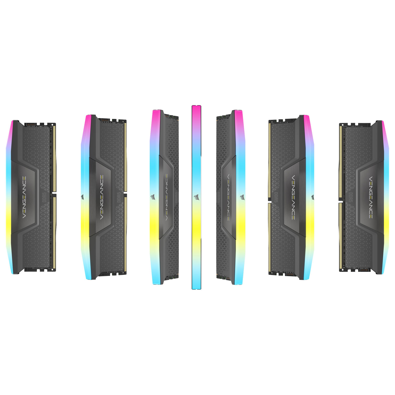 CORSAIR VENGEANCE RGB DDR5 16GB x 2　32gb CORSAIR VENGEANCE DDR5 RAM 32GB (2x16GB) 5600MHz CL36 Intel