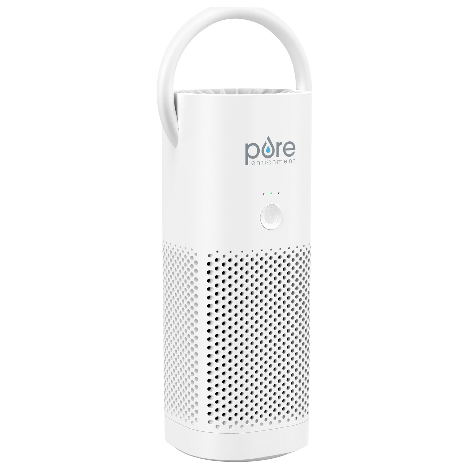 Pure Enrichment PureZone Portable Air Purifier with HEPA Filter - White