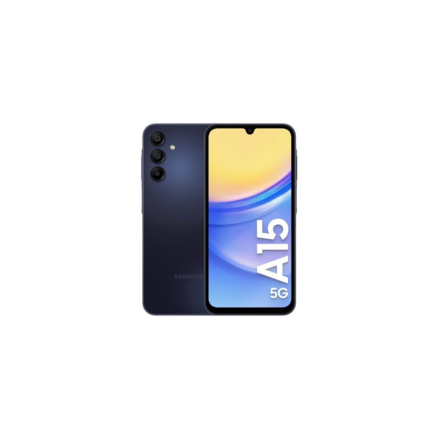 Nouveau - Galaxy A15 5G de Samsung - 128&nbsp;Go - Bleu/Noir - Déverrouillé