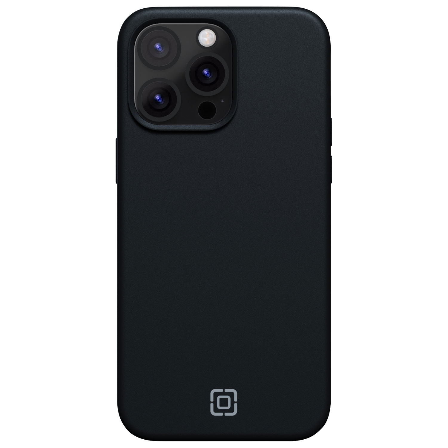 Étui rigide ajusté en silicone Sensor d'Incipio avec protecteur de lentille pour iPhone 15 Pro Max - Noir