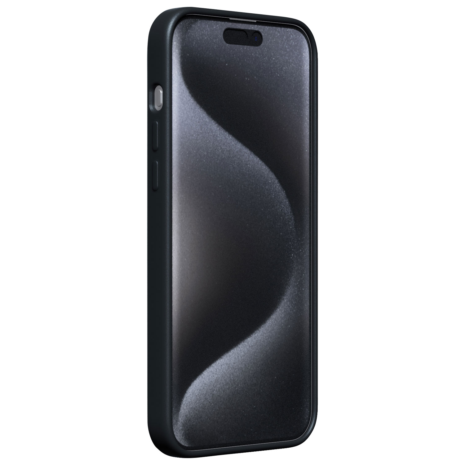 Étui rigide ajusté en silicone Sensor d'Incipio avec protecteur de lentille pour iPhone 15 Pro Max - Noir