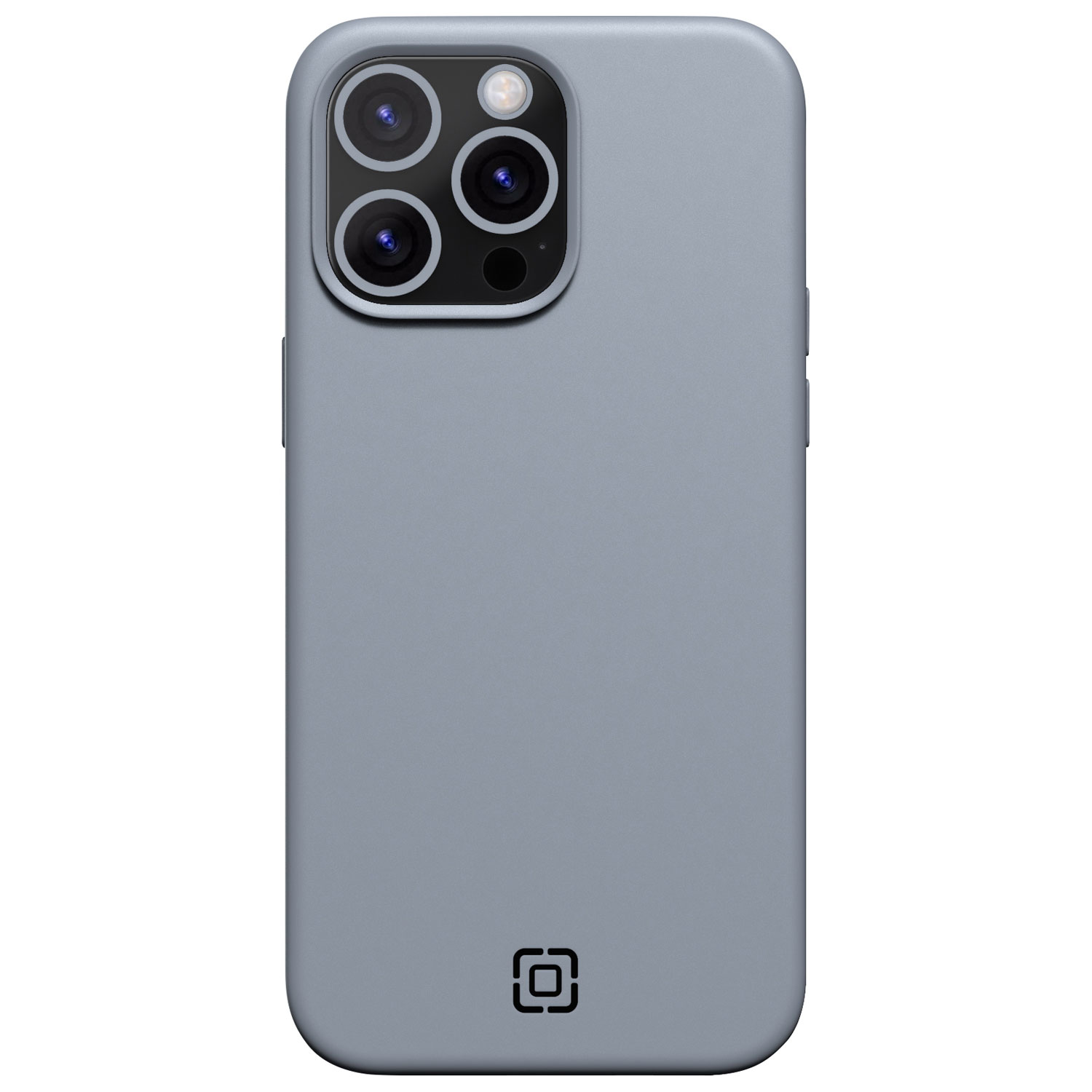Incipio Sensor Silicone Fitted Hard Shell with Lens Protector for iPhone 15 Pro Max - Grey