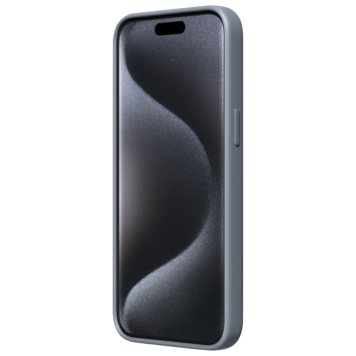 Incipio Sensor Silicone Fitted Hard Shell with Lens Protector for iPhone 15 Pro Max - Grey