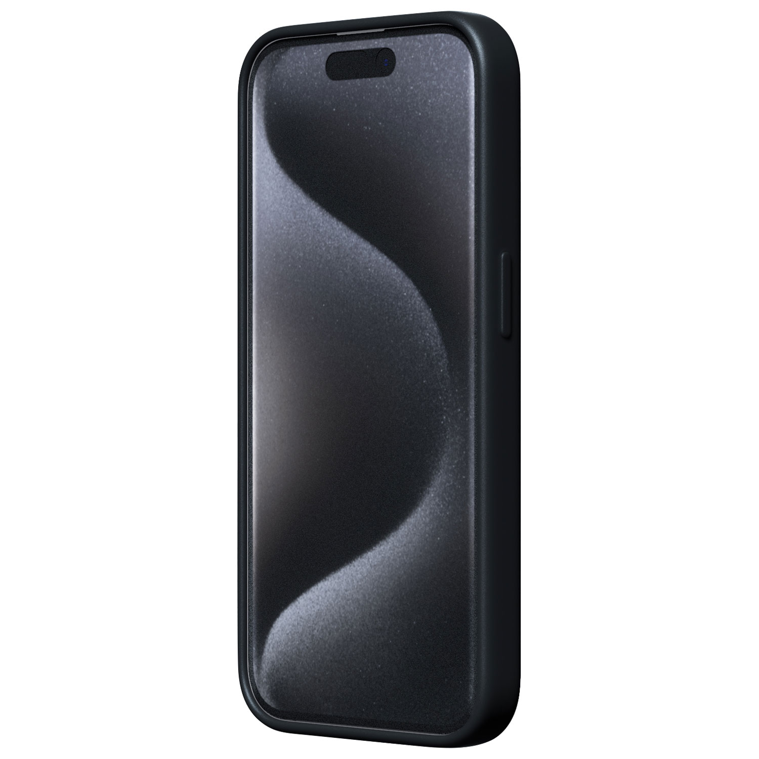 Étui rigide ajusté en silicone Sensor d'Incipio avec protecteur de lentille pour iPhone 15 Pro - Noir
