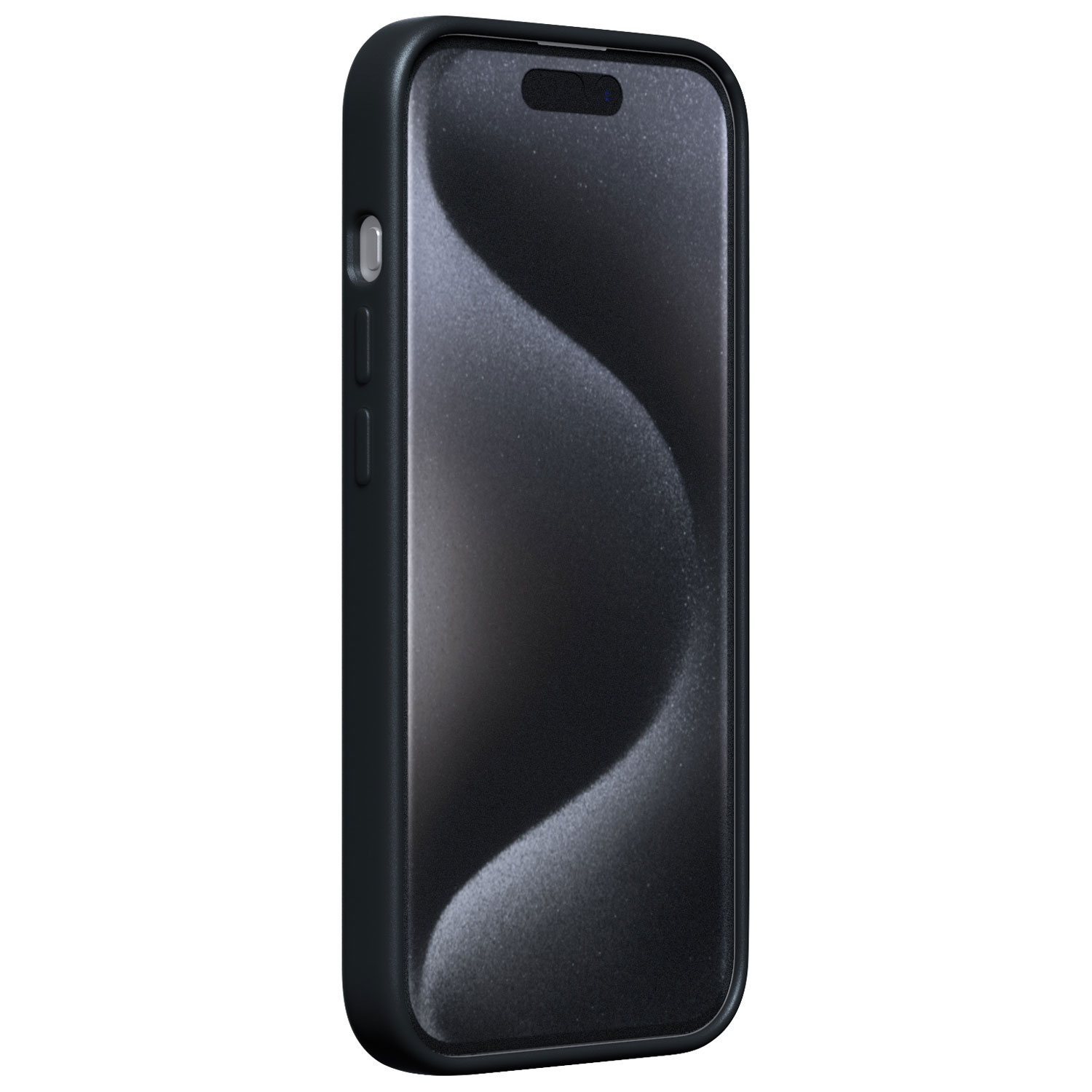 Étui rigide ajusté en silicone Sensor d'Incipio avec protecteur de lentille pour iPhone 15 Pro - Noir