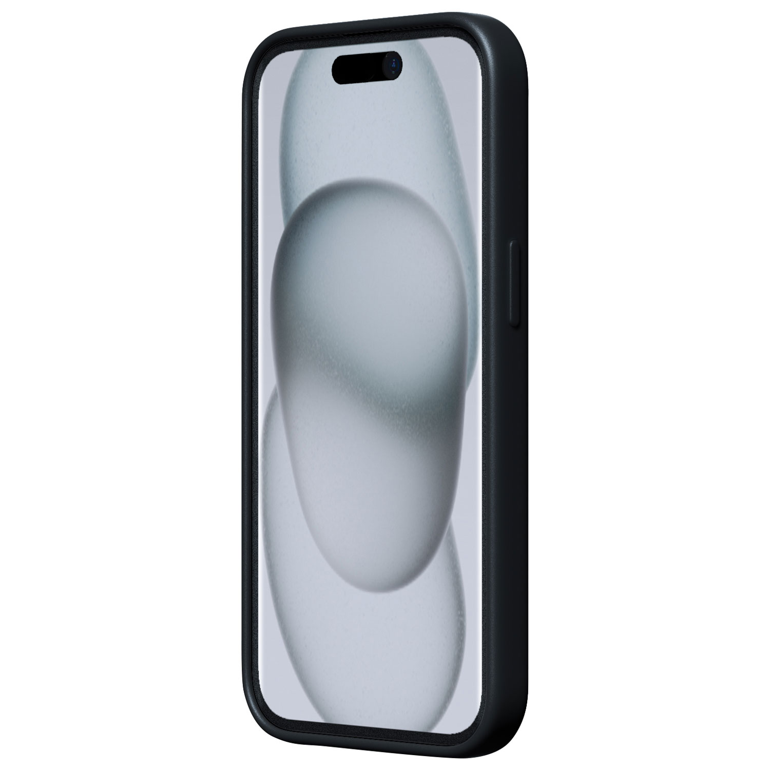 Étui rigide ajusté en silicone Sensor d'Incipio avec protecteur de lentille pour iPhone 16e/15/14/13 - Noir - Exclusivité de Best Buy